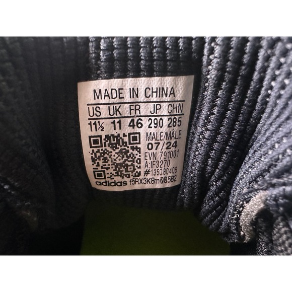 adidas Codechaos 25 Golf Shoes Men's Size 11.5 Spikeless Waterproof IF3270 Black - Picture 4 of 16